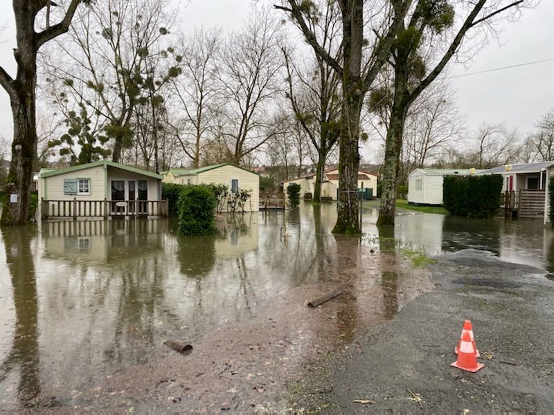 Le camping - inondations